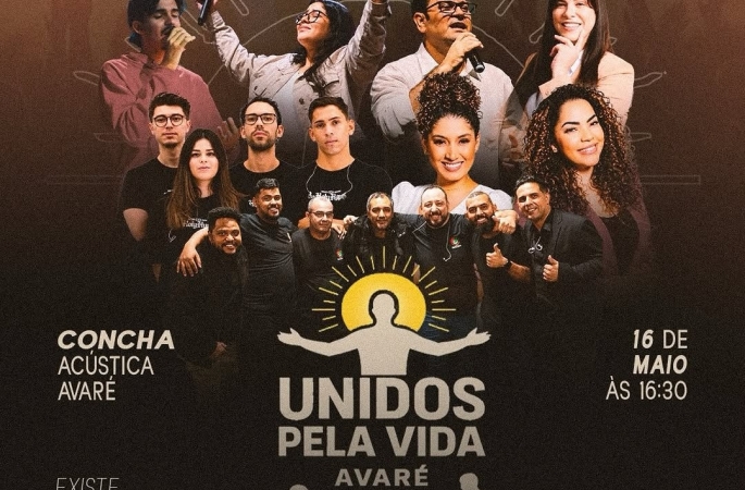 Movimento Unidos Pela Vida acontece neste sábado em Avaré