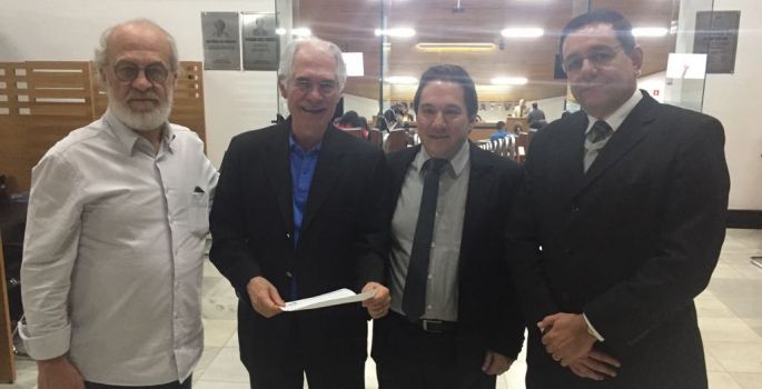 Câmara de Avaré recebeu visita do Deputado Vaz de Lima