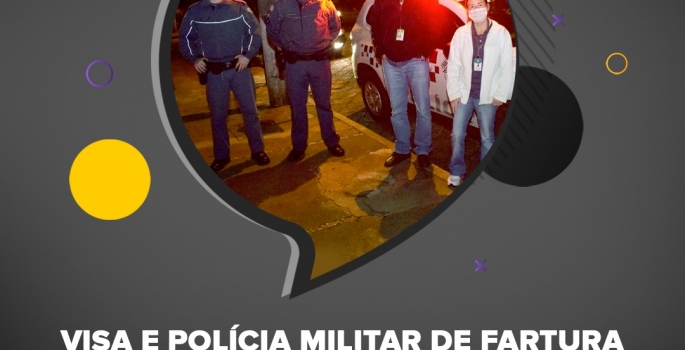 VISA e Polícia Militar de Fartura impedem festa clandestina em rancho alugado