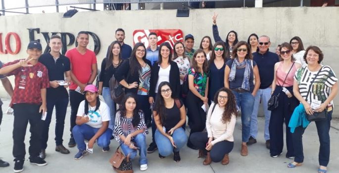 Engenharia e Arquitetura Eduvale visitam a 25ª Feicon Batimat