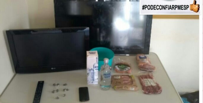 Dois “menores de idade” e um jovem furtam casa no Costa Azul e são detidos pela PM em Avaré