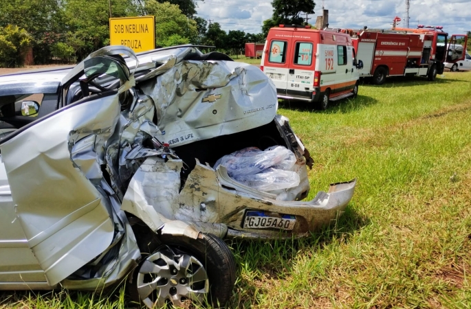 Motorista é atropelado no acostamento quando solicitava socorro mecânico