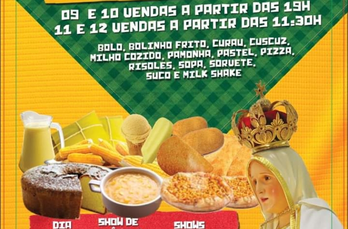 Paróquia Nossa Senhora de Fátima realizará a tradicional “Festa do Milho”