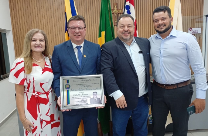 Delegado Seccional de Polícia de Avaré recebe Título de Cidadão Iarense em Sessão Solene na Câmara Municipal