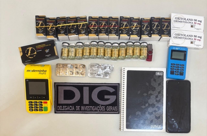 DIG apreende anabolizantes e medicamentos restritos em residência no Bairo Avaré I