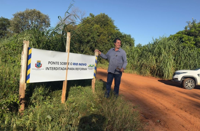 Ponte sobre o Rio Novo é reformada com parceria da Suzano Celulose e reforça a força do agro em Avaré