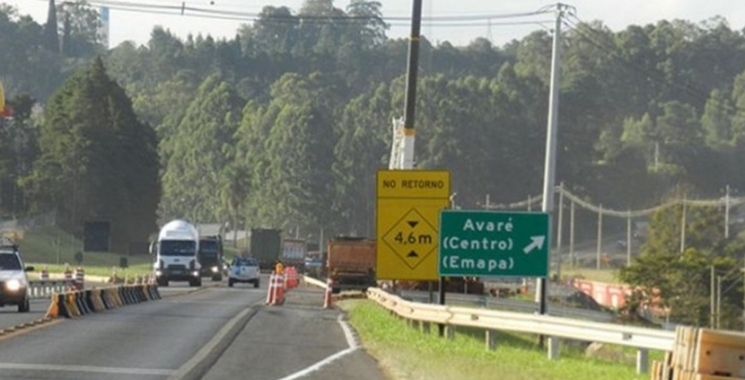 Idoso morre após ter bicicleta atingida por carro em rodovia de Avaré