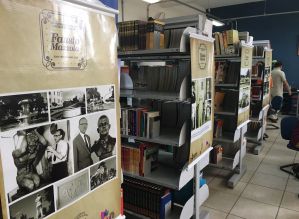 Mostra de banners sobre a vida de Fausto Mazzola acontece na ETEC