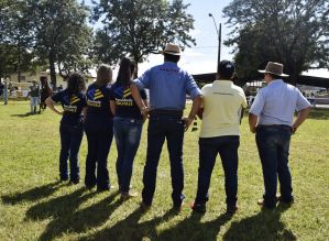 Zootecnia Eduvale estagia em evento da Associação do Cavalo Mangalarga