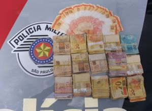 PM prende homem com dinheiro falsificado durante Operação Rodovia Mais Segura