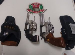 Polícia Civil recupera duas armas de fogo furtadas de professor aposentado