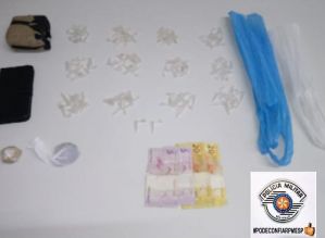 Polícia Militar prende em flagrante traficante no Bonsucesso em Avaré