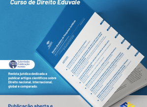 Curso de Direito da Eduvale cria revista que compila pesquisas jurídicas