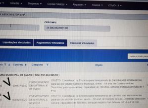 Contratação suspeita chama atenção em Avaré