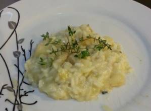 Papo com Magali – Risoto de pera com gorgonzola