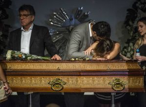 Corpo do jornalista Ricardo Boechat é velado no MIS, em São Paulo