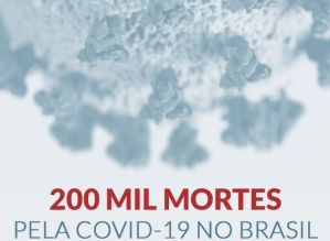 Com infecções em alta e sem vacinar, Brasil atinge 200 mil mortos pela Covid