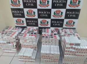 DIG de Avaré apreende carga de cigarro do Paraguai e R$ 18 mil em Arandu