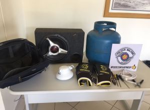 PM prende homem por furto e recupera objetos em Avaré