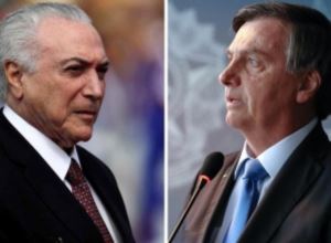 Bolsonaro pede ajuda a Temer e conversa com Alexandre de Moraes