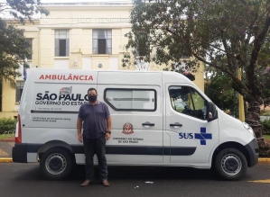 Avaré recebe nova ambulância do Governo Estadual