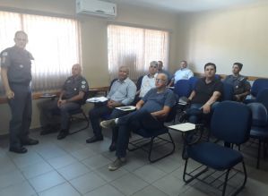 Polícia Militar realiza reunião técnica com diretores de presídios da área do Batalhão de Avaré