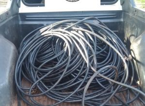 Região: Após denúncia, polícia elucida furto de 300 metros de fios elétricos de cobre