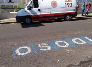 Idoso é atropelado no centro de Avaré
