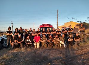 PM realiza treinamento entre Pelotão de Força Tática, ROCAM e SAMU