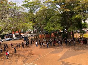 Em mais um ato, professores protestam contra governo Jô Silvestre