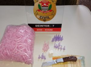 Avaré: Comerciante é preso pela Polícia Civil por tráfico de drogas