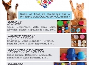 Ajude o “Projeto Patinhas ecológicas”