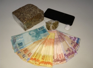 Polícia Civil prende em flagrante suspeito com meio quilo de maconha