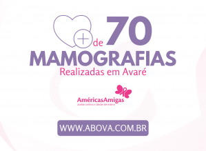 Parceria com a ABOVA realiza mais de 70 mamografias em Avaré