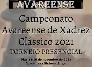 Xadrez avareense retorna com jogos presenciais