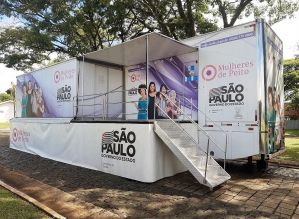 Carreta do Programa Mulheres de Peito inicia atendimento nesta terça-feira, 15, na Emapa