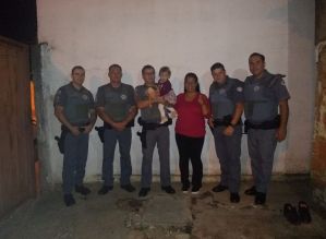 Polícia Militar realiza arrecadação de alimentos e aniversário para família em Avaré
