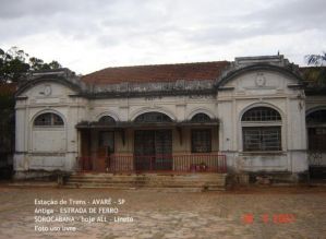 “Nossa velha Estação Ferroviária” - Chatô