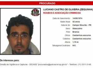 Preso o foragido mais procurado de SP