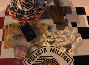 PM de Arandu prende traficante que agia na cidade
