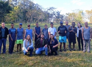 Assistidos da Fundação Padre Emílio participam de atividade ambiental