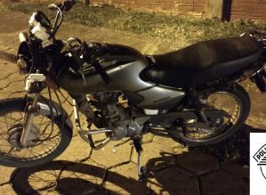 Polícia Militar de Avaré  recupera moto furtada em Itatinga