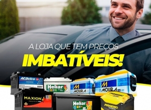 Precisando de baterias, venha conhecer o Atacadão das Baterias em Avaré