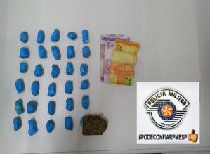 Procurado pela Justiça é flagrado traficando em Avaré