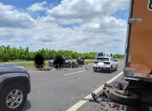 Idosa morre e 4 ficam em estado grave após acidente  pela Rodovia Castello Branco