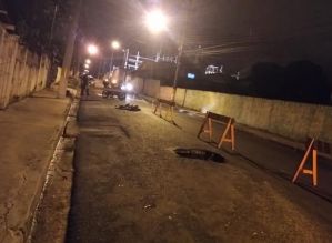 Chuva causa estragos próximo a CPFL