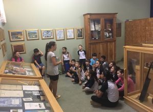 Alunos visitam o Memorial Djanira e a mostra sobre a 2ª Guerra mundial
