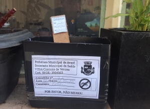 Vigilância Sanitária instala armadilhas para captura de ovos do Aedes aegyptiv