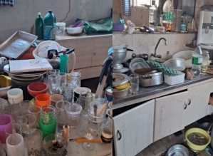 Polícia descobre que casal que pichou igreja mantinham animais em situação de maus-tratos