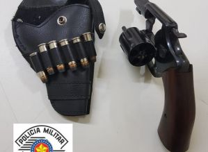 Homem é preso por porte ilegal de arma em Avaré